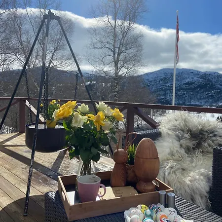 فندق مبيت وإفطار Solkro - With A View Tjorhom